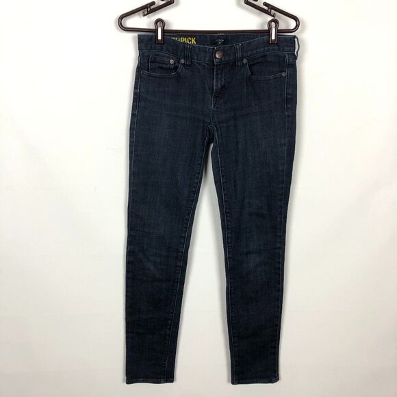 J. Crew Toothpick Medium Wash Stretch Skinny Jeans - Picture 1 of 7